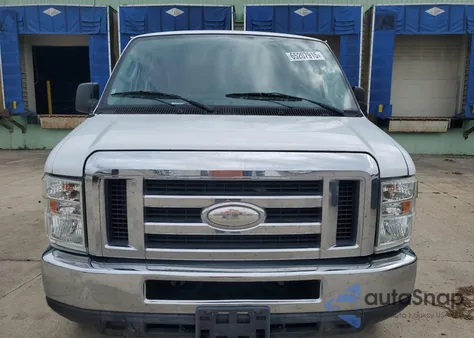 2008 Ford Econoline E350 Super Duty Wagon из США, поврежденный, VIN 1FBSS3BL0EDA66547